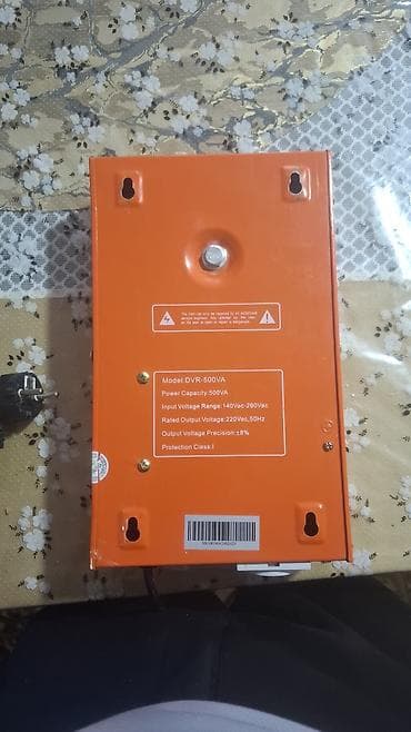 ev eşyalar: HIDRO THERM DVR-500VA Avtomatik Gərginlik Tənzimləyicisi - Model — 2