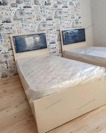 Yeni, Təknəfərlik çarpayı, Bazasız, Matras ilə, Siyirməsiz, Rusiya