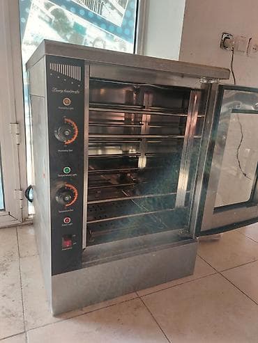 restoran soba: Sənaye tipli elektrik konveksiya sobası - Material: tam paslanmayan — 3