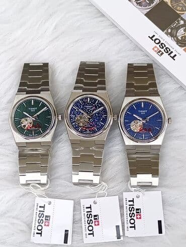 irshad telecom is saatlari: Yeni, Qol saatı, Tissot, rəng - Qara — 11