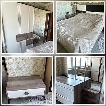 Endirim edildi 650azn. Yataq otağı mebeli ela veziyyetde taxt matrasla