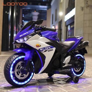 uşaq ücün maşınlar: 🔅Uşaq electromotosikl Super TR3🔅 💸Qiyməti: 299 AZN 📌 Fərdi idarəetmə — 8