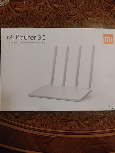 ev telefonsuz internet cekdirmek: Xiaomi Mi Router 3C (Model: R3L) satıram. İşlənmiş, yaxşı vəziyyətdə — 1