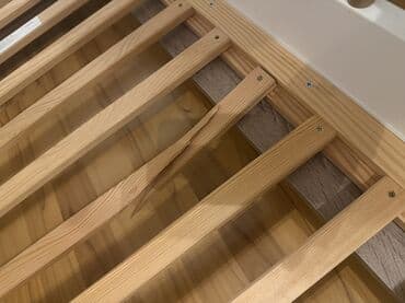 ватный матрас детский: Для девочки и мальчика, Б/у, Четырехугольная, Колыбель, С бортиками, С матрасом, Без механизма качания — 5