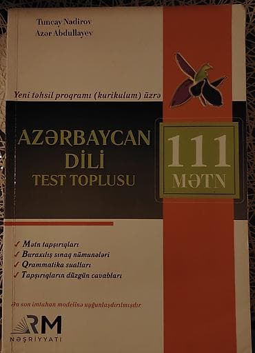 sekis azeri: Məhsul: “Azərbaycan dili – Test Toplusu (111 mətn)” Müəlliflər: Tuncay — 1