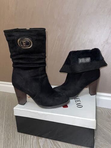 qadın çəkmə: 37/ 37.5 razmerdir. 55 manata alınıb. Ela veziyyetdedir.Nabukdur.1 — 4