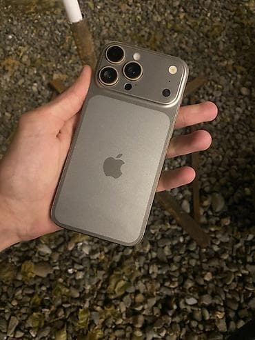 IPhone 16 Pro Max, 1 TB, Space Gray, Zəmanət