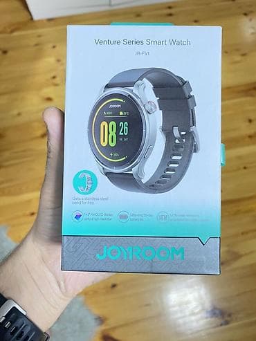 Smart qolbaqlar: Yeni, Smart saat, Joyroom, Sensor ekran, rəng - Gümüşü — 1