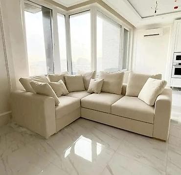 kunc divani: Künc divan, Mətbəx üçün, Qonaq otağı üçün, Yataq otağı üçün, Parça, Bazalı, Açılan — 5