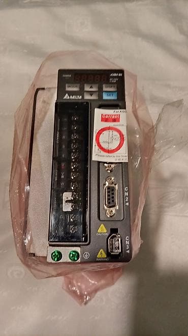 col ordəkləri: Delta AC Servo Drive – Model: ASD-B2-1521-B Xüsusiyyətlər: - Güc: 1.5 — 4