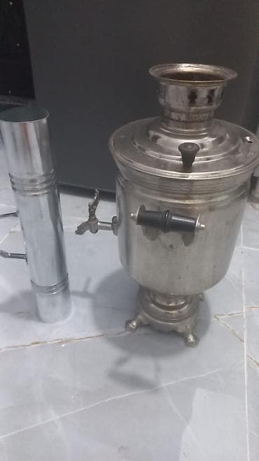 Bağ evi və bağ üçün hərşey: İşlənmiş Od Samovar, 5 l, Ünvandan götürmə — 2