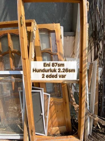 işlenmiş otaq qapilari: Gencede 2 ədəd var biri 60 AZN — 1