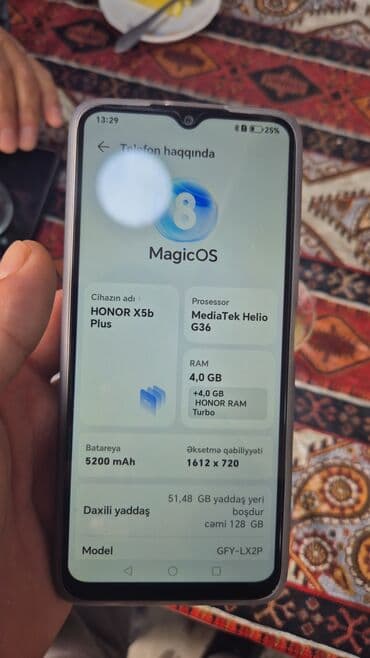 Apple iPhone: Honor X5b Plus, 128 GB — 1