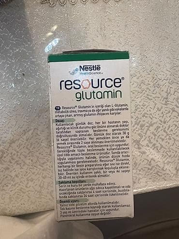Nestlé Health Science Resource Glutamin – L-Glutamin tozu Məhsul — 2