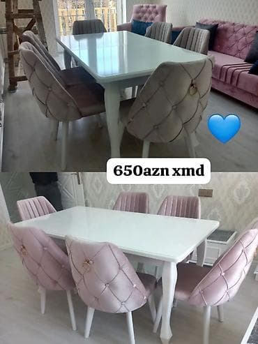 Qonaq otağı üçün, Yeni, 6 stul