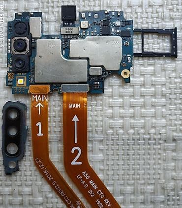 — Tam Təmiz Samsung A50 və A20s Plataları + Orijinal Hissələr (Dəst) — 2