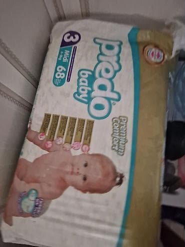 Predo Baby uşaq bezi – Premium Comfort seriyası - Ölçü: 3 (Midi) - lalafo.az -da Predo Baby uşaq bezi – Premium Comfort seriyası - Ölçü: 3 (Midi) -