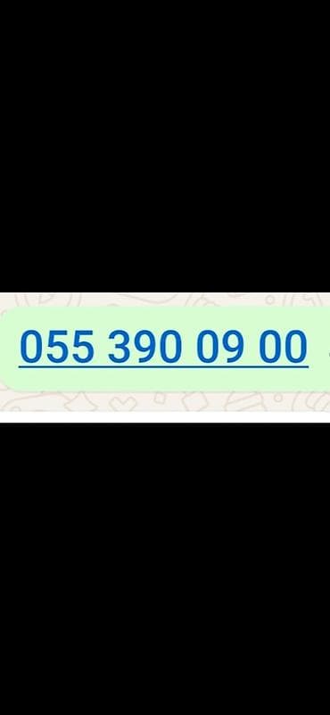 problemi redmi note 8: VIP nömrə: 055 390 09 00 - Operator: 055 (Bakcell) - Yadda qalan — 1