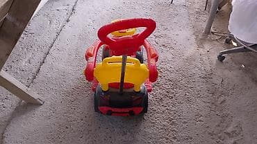 yagis ucun plas: Uşaq üçün minik maşını (itaqla idarə olunan) - Rəng: qırmızı-qara — 3