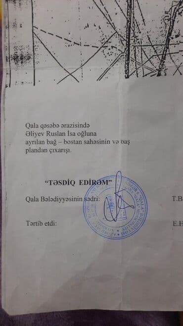 binə həyət evləri 2023: Binə 4 otaqlı, 3500 kv. m, Kredit yoxdur, Təmirsiz — 9