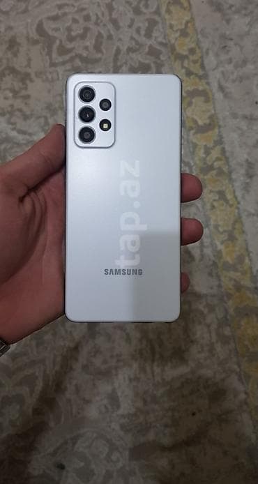 iphone 13 pro qiyməti: Samsung Galaxy A52s, 128 GB, rəng - Ağ, Sensor — 2