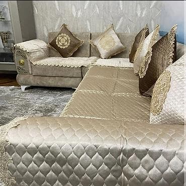 çilədağı bitkisi rus dilində: Divan üçün Yeni rəng - Qəhvəyi Yataq örtüyü, Ödənişli çatdırılma — 2