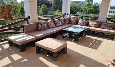 Все для дома и сада: Paletlerden Baq mebeli .döşəklə və döşəksiz. 400azn + — 1