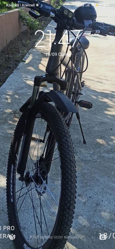 азербайджанский язык 5 класс учебник: Dağ velosipedi – CROSS markası - Çərçivə: yüngül və möhkəm alaşımlı — 1