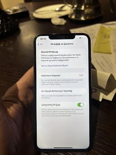 iphona: IPhone X, 64 GB, Gümüşü, Qırıq — 2