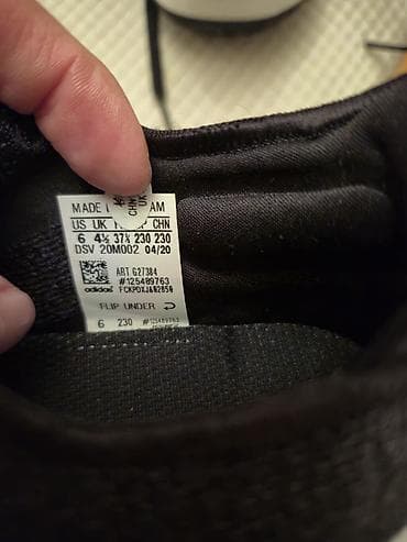 yun corab: Adidas, Ölçü: 36, rəng - Qara, Yeni — 5