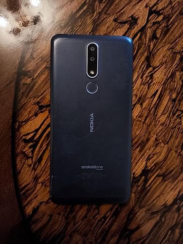 nokia telfon: Nokia 3.1 Plus, 32 GB, rəng - Göy, Sensor, Barmaq izi, Simsiz şarj — 3