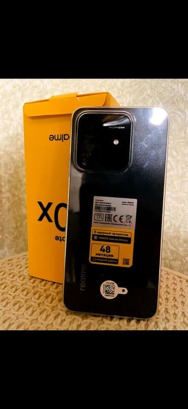 Digər avtomobillər: Realme Note 60, 128 GB, rəng - Qara, Sensor, Barmaq izi, İki sim kartlı — 1