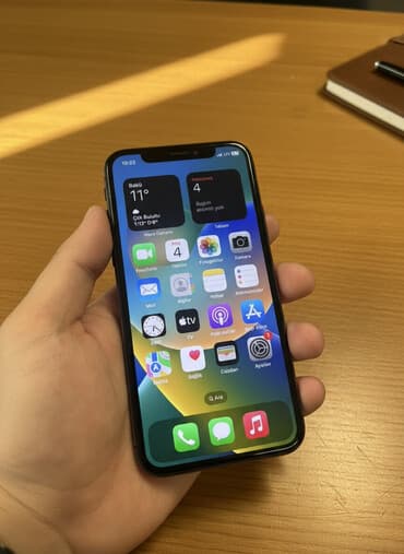 IPhone X, 64 GB, Space Gray, Simsiz şarj