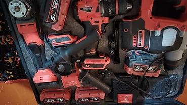 lezva disk: Milwaukee M18 akkumulyatorlu alət dəsti Tərkib: - M18 SDS-Plus — 3