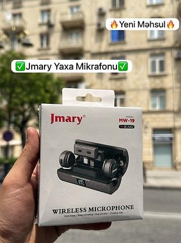 micro qulaq: Jmary simsiz yaxa mikrofonları – yeni məhsul seriyası Model — 4