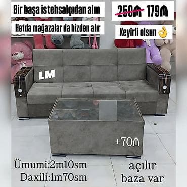 💫 Divan ENDİRİMLƏ 💃🏻 Qiymət : 179 ₼ Yeni və sifarişlə Kitab kimi — 1