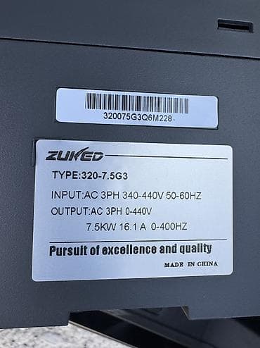 İnverter 7,5 kw.yenidir istifade olunmayıb,keyfiyyetli — 2