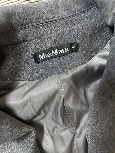 maxmara: Palto, Max Mara, L, rəng - Boz — 3