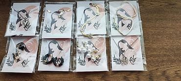 Zərgərlik əşyaları: Qadın aksesuarları setləri - Boyunbağılar: - Gümüş tonlu zəncir — 2