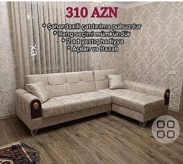 qapi pencere setkalari: Məhsul: Künc divan - Qiymət: 310 AZN (şəkildə göstərildiyi kimi) - — 1