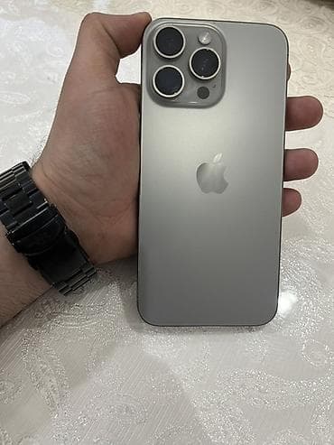 iphone case: IPhone 15 Pro Max, 256 GB, Natural Titanium, Face ID — 1