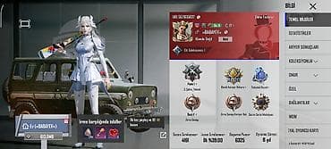 PUBG Mobile hesabı - Server: Global - UID: 557835837 - Səviyyə: 72