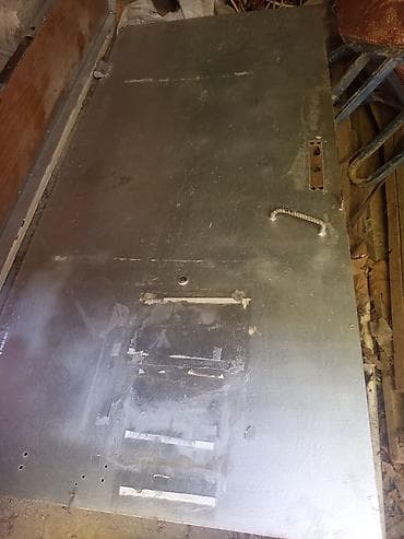 Dəmir giriş qapısı və metal karkas - Material: Tammetal (qalın polad — 3