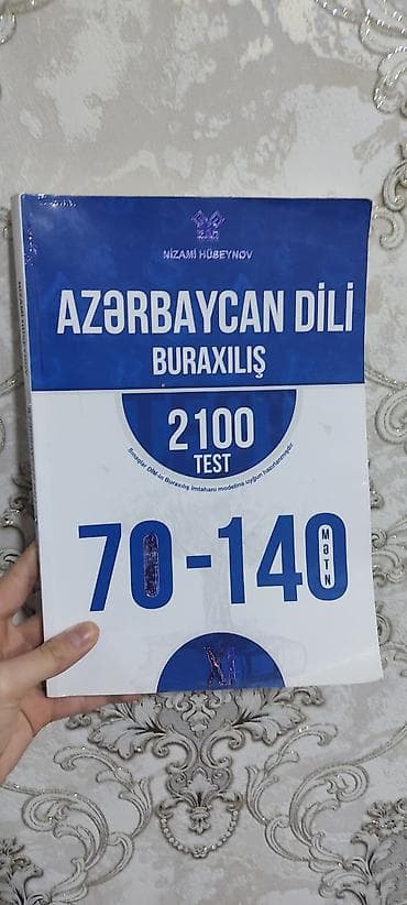 Тесты: Məhsul: Azərbaycan dili – Buraxılış testi toplusu Müəllif: Nizami — 1