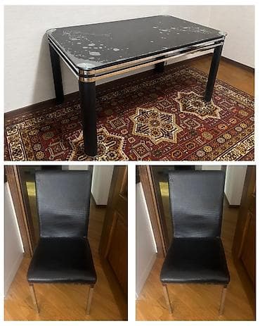 Metbex stol stul dəsti satilir 200 azn. Cox keyfiyyətlidir. 2 eded