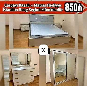 komputer desti: Yataq dəsti – modern dizayn Komplektə daxildir: - Bazalı çarpayı - — 1