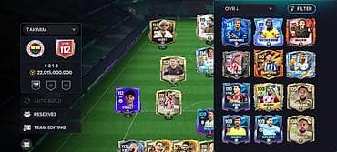 ucuz idman qidalari: EA FC Mobile hesabı – güclü komanda və zəngin kolleksiya - Ümumi — 2