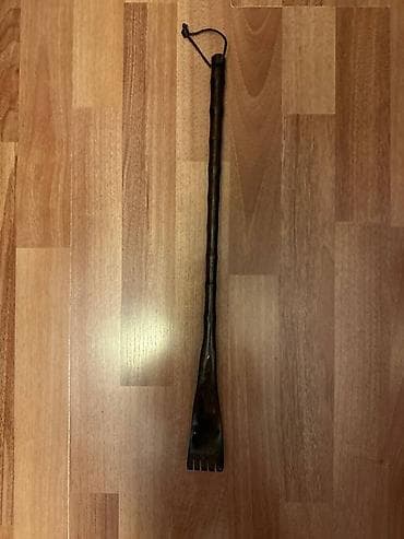 Bambuk qaşıyan – uzun saplı, ergonomik dizayn. - Material: tünd lalafo.az -da Bambuk qaşıyan – uzun saplı, ergonomik dizayn. - Material: tünd
