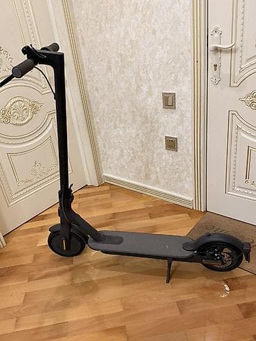 electro gitara: Elektrikli skuter – Xiaomi Mi Electric Scooter (qara) (Endirim — 2