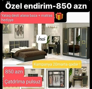 İkinəfərlik çarpayı, Dolab, Termo, 2 tumba, Azərbaycan, Yeni lalafo.az -da İkinəfərlik çarpayı, Dolab, Termo, 2 tumba, Azərbaycan, Yeni